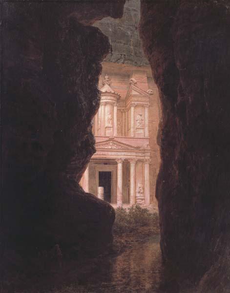 Frederic E.Church El Khasneb,Petra